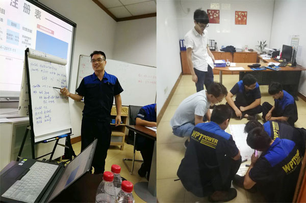 金牌班組長培訓學員分享現場 金牌班組長培訓學員分享現場