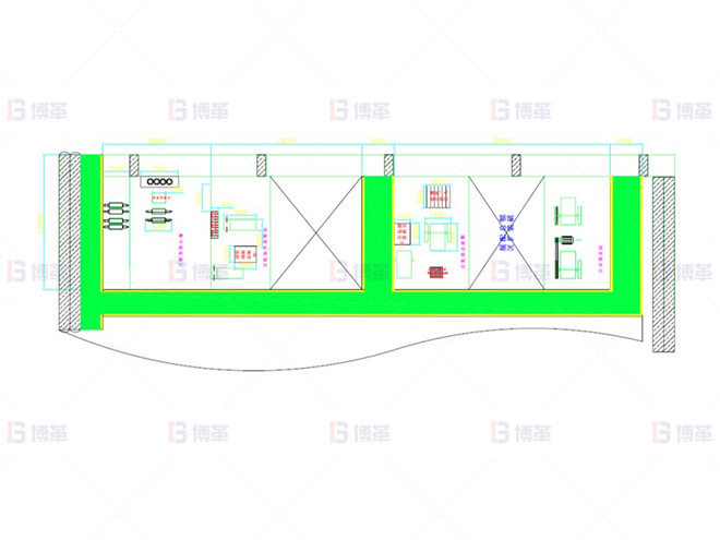布局方案二 上海知名機(jī)械廠精益布局案例 布局方案二