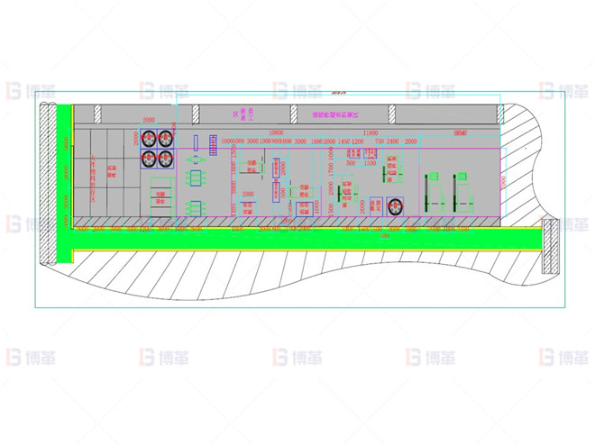 布局方案三 上海知名機(jī)械廠精益布局案例 布局方案三